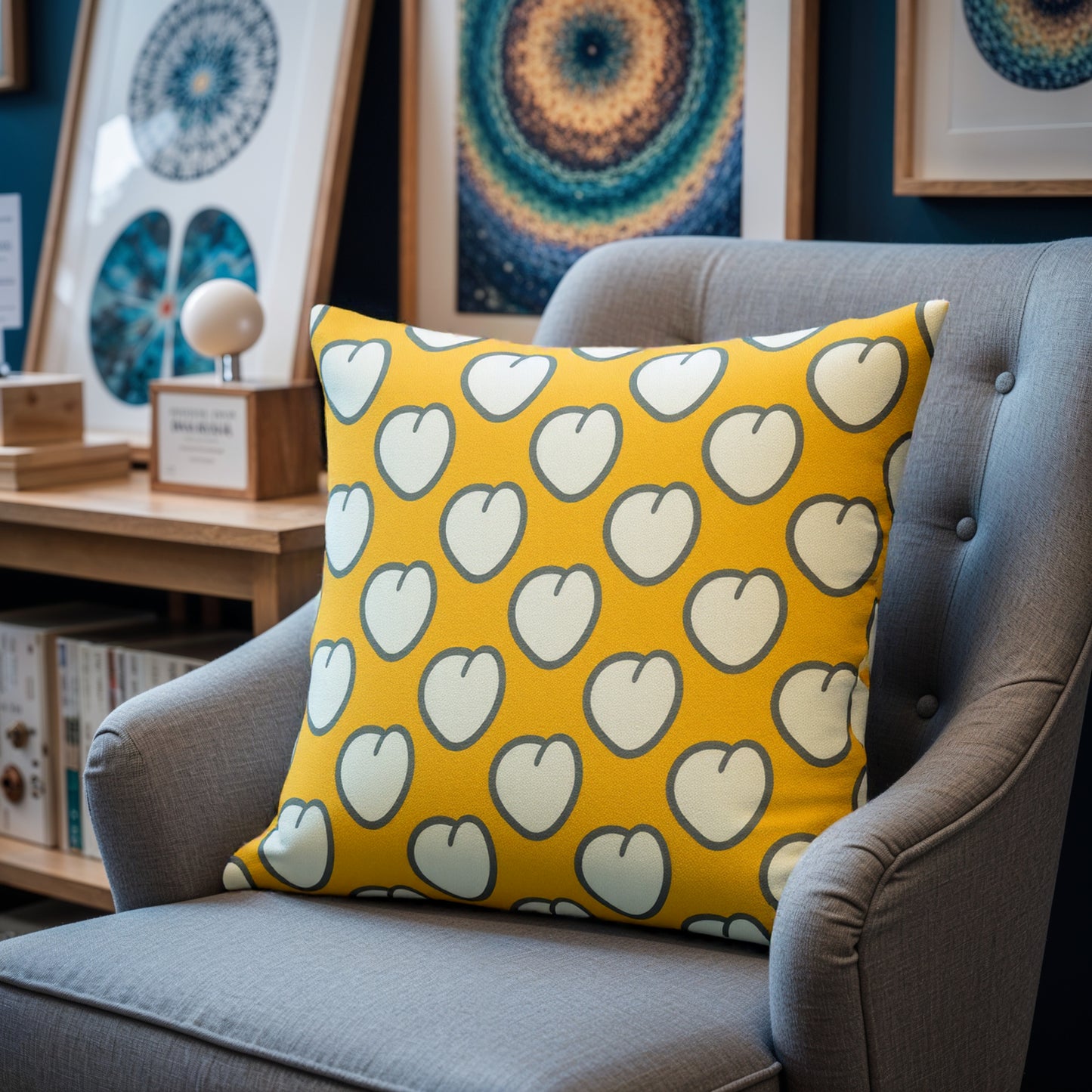 Hydrogen - Art Cushion