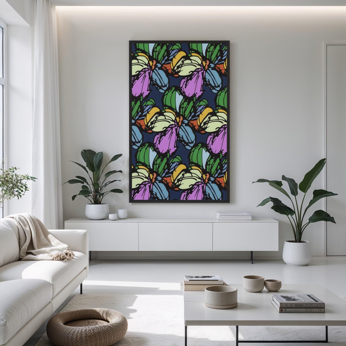 Electric Garden - Art Cushion