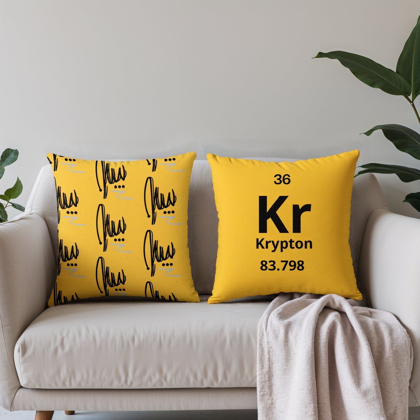 Krypton - Art Cushion