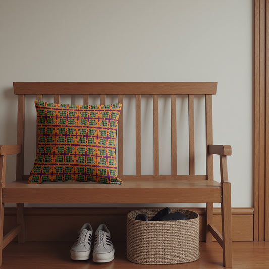 Market Square - Art Cushion in The Architect Collection