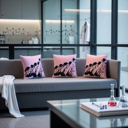 Nitrogen Dioxide - Art Cushion