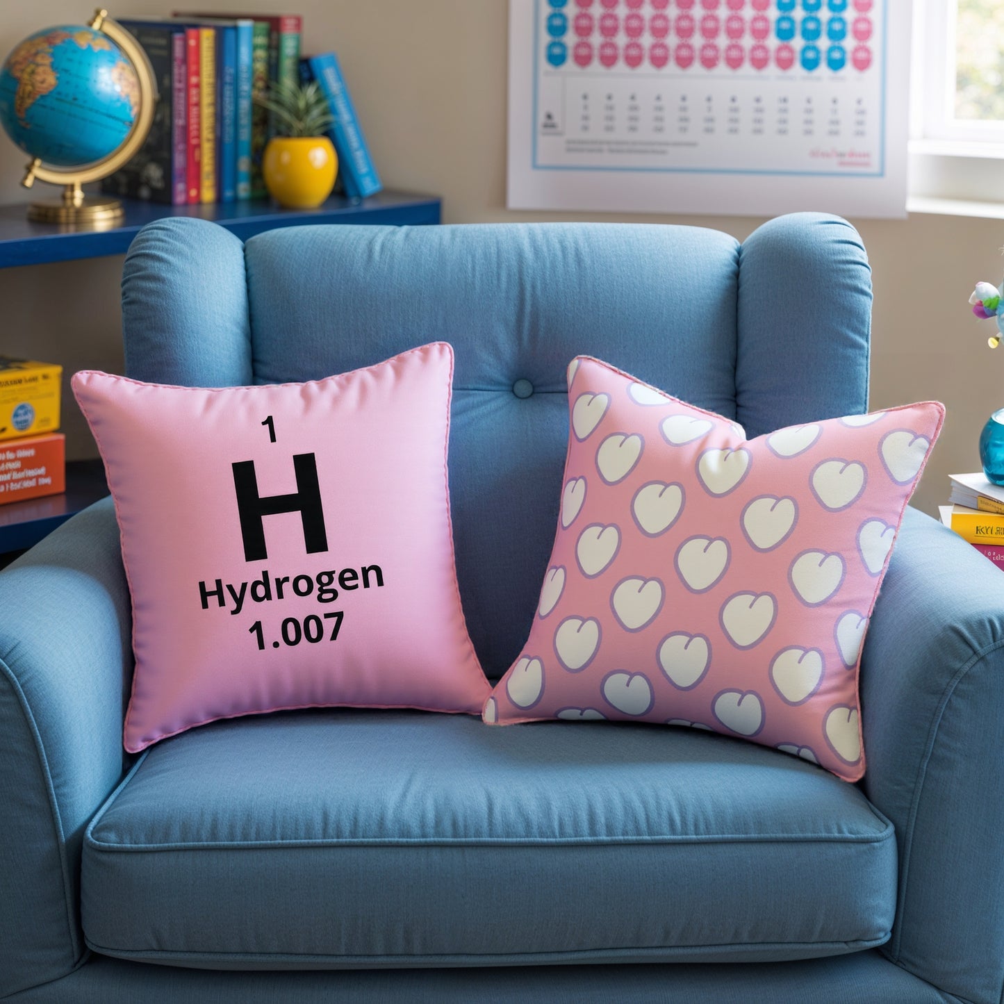 Hydrogen - Art Cushion
