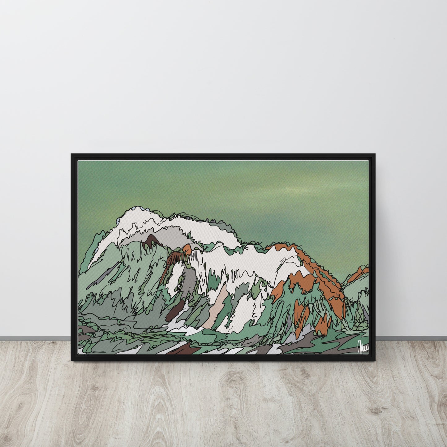 Refuge Mountain - Wall Art