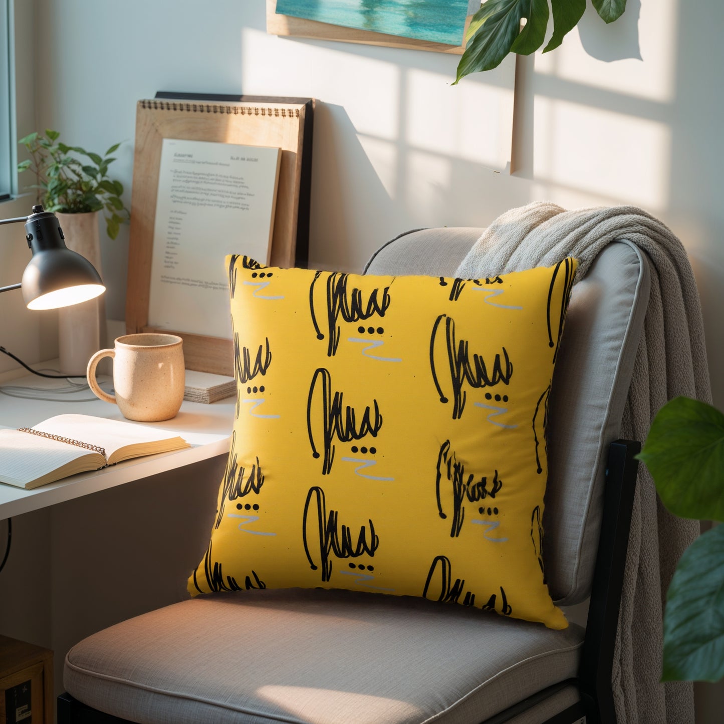 Calcium - Art Cushion
