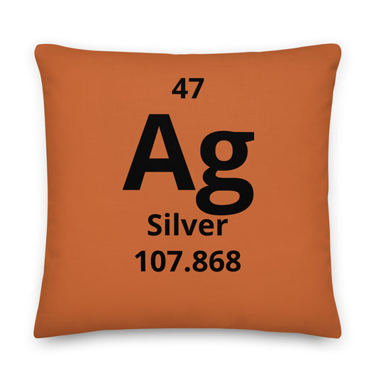 Silver - Art Cushion