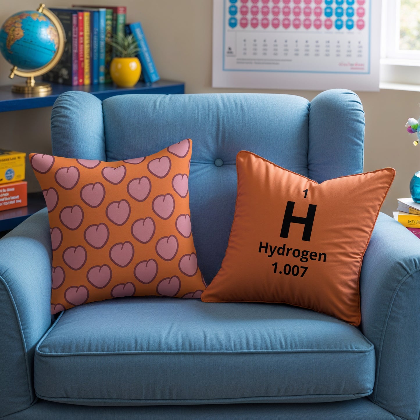 Hydrogen - Art Cushion