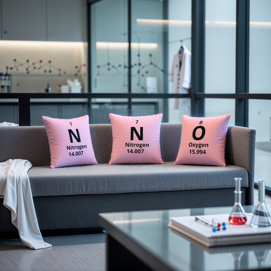 Nitrogen Dioxide - Art Cushion