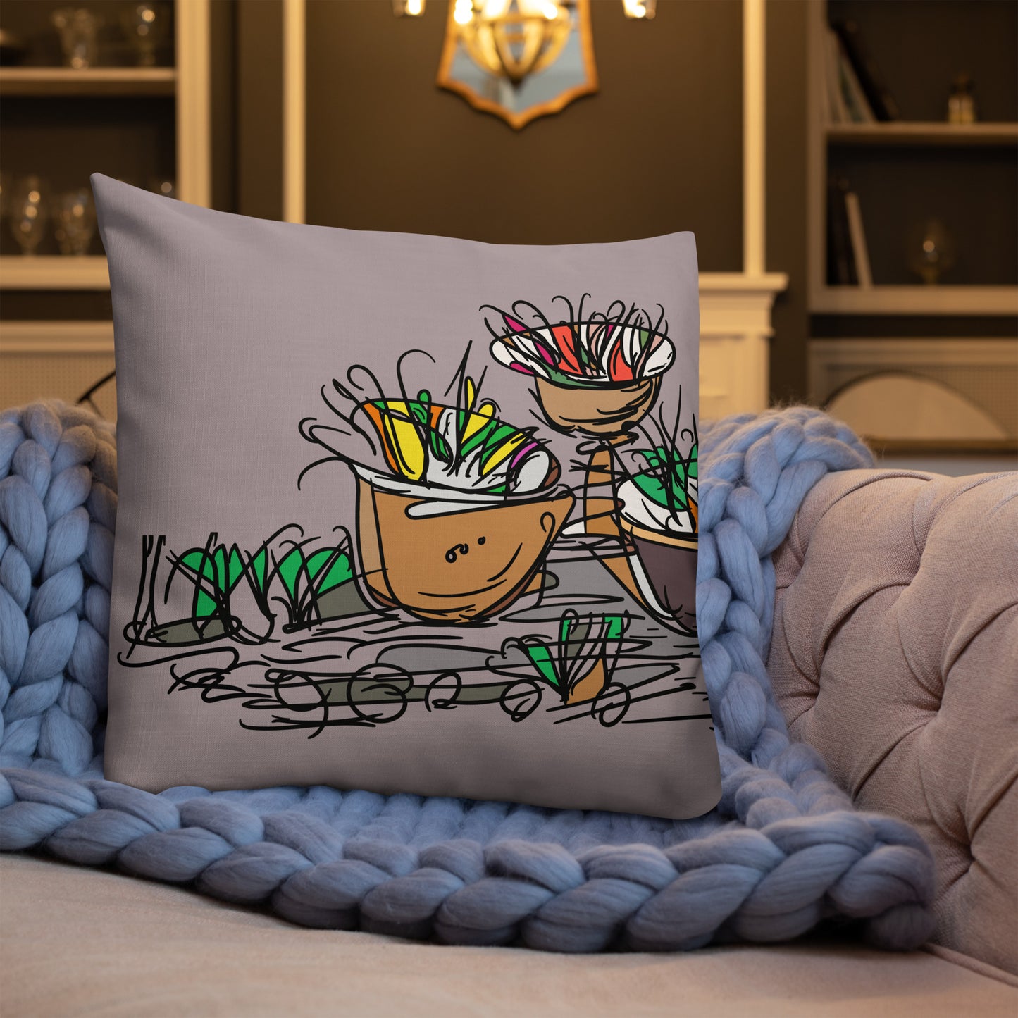 House Plants in Colors