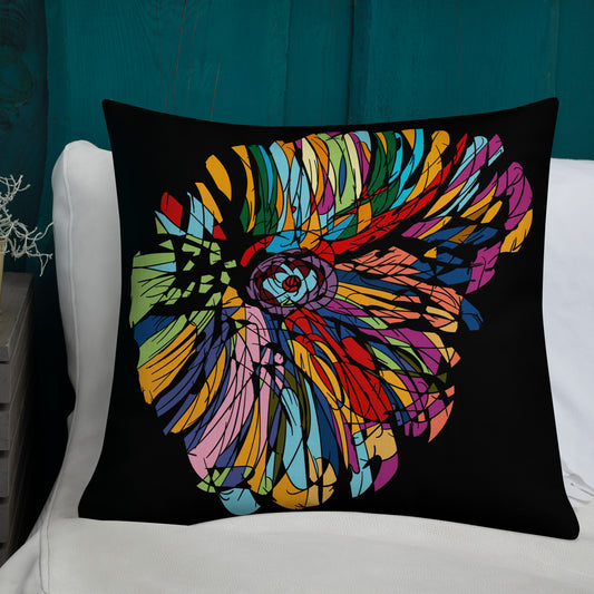 Colored Eyes in Black