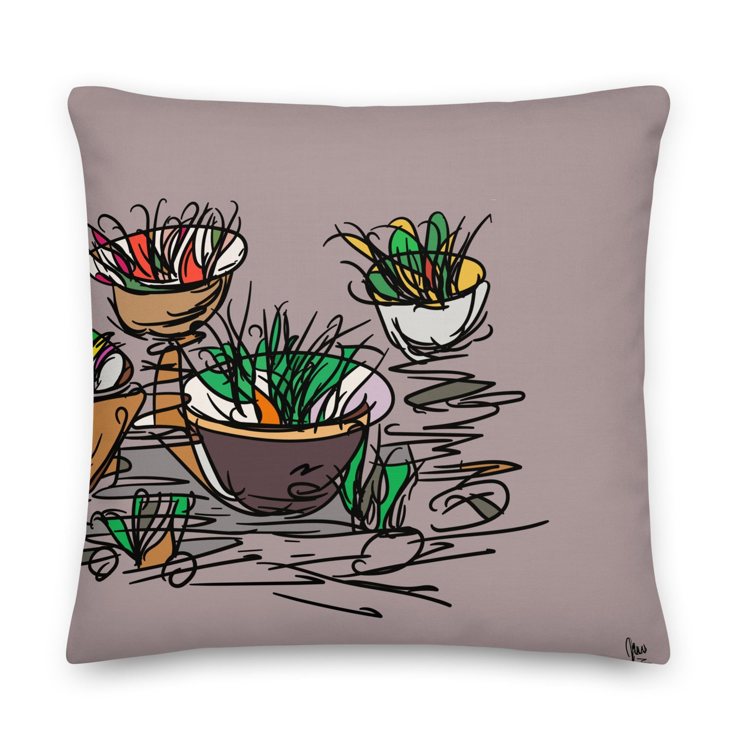 House Plants in Colors