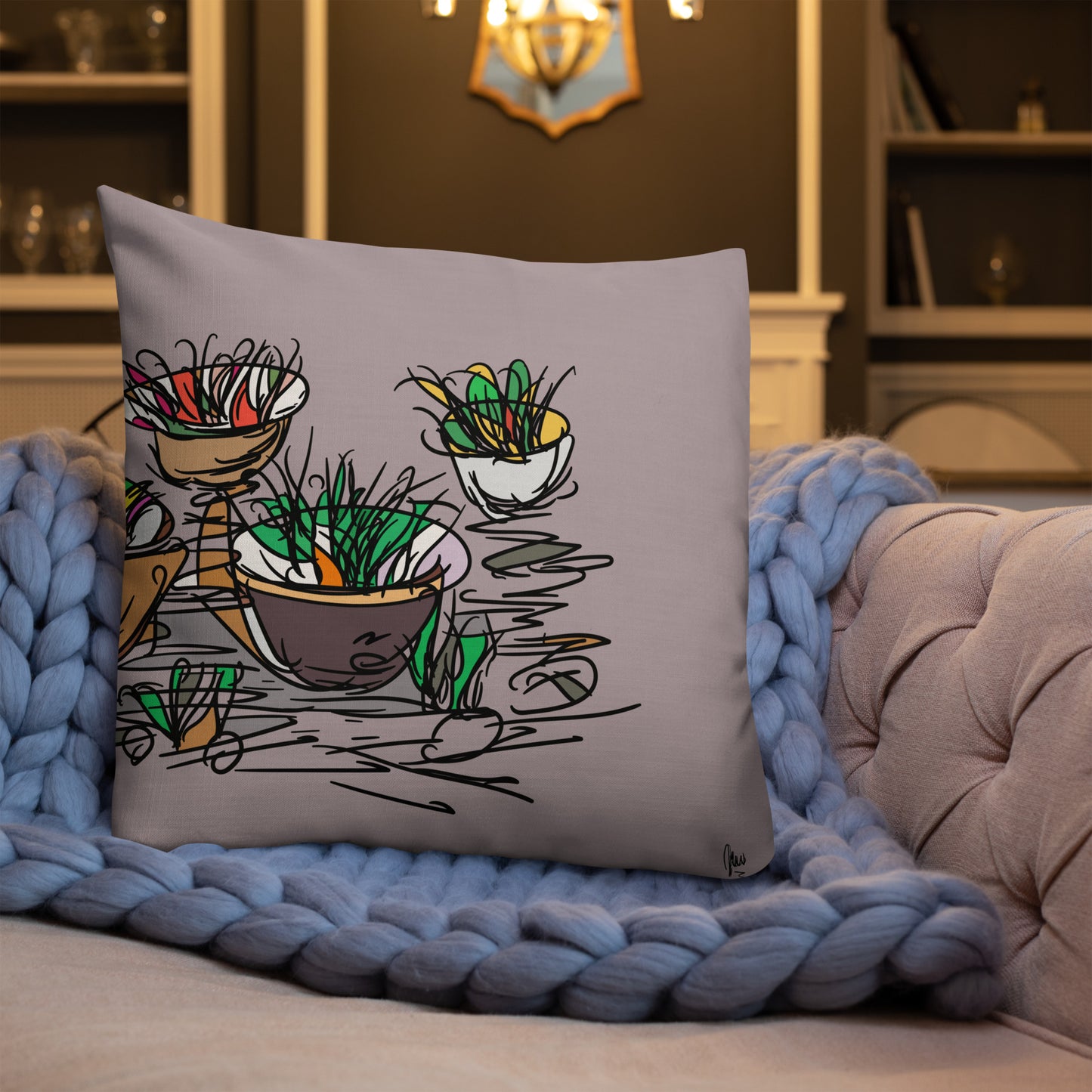 House Plants in Colors